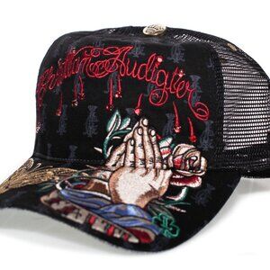 Christian Audigier Vintage/Authentic hats Unisex Adult One Size Faith